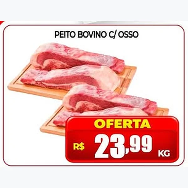 Peito Bovino C/ Osso
