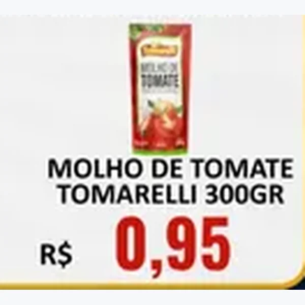Molho de Tomate Tomarelli 300 g
