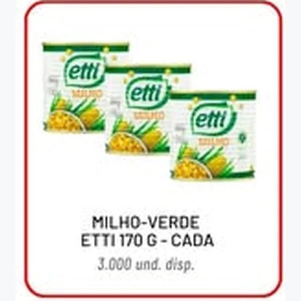 Milho-verde Etti 170 g