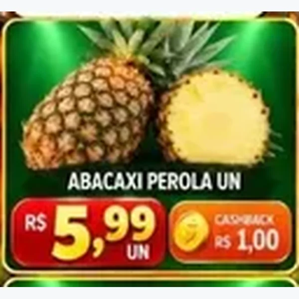 Recorte do encarte de Abacaxi Pérola