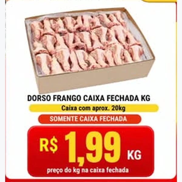Recorte do encarte de Dorso Frango