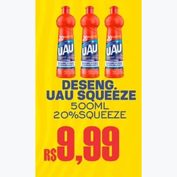 Desengordurante Squeeze Uau 500 ml