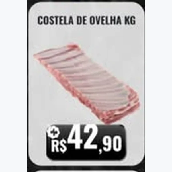 Recorte do encarte de Costela de Ovelha
