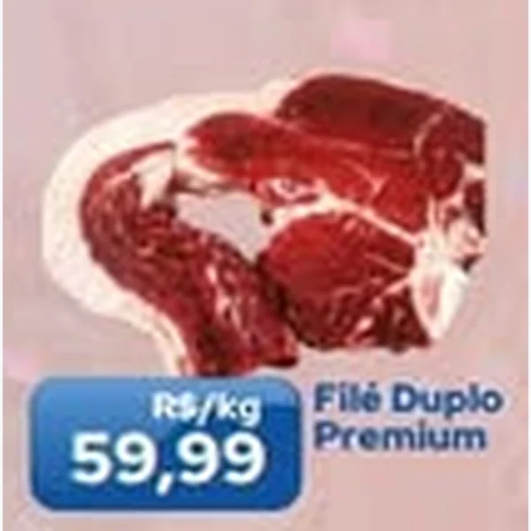 Recorte do encarte de Filé Duplo Premium