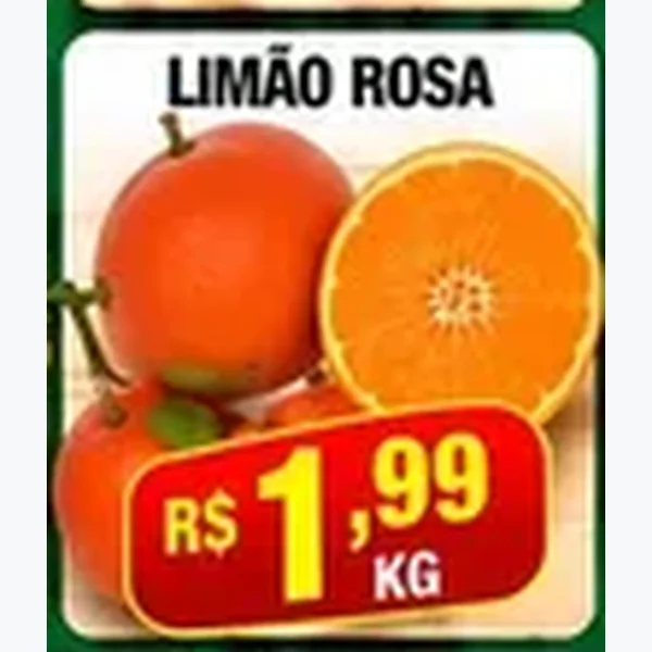Recorte do encarte de Limão Rosa