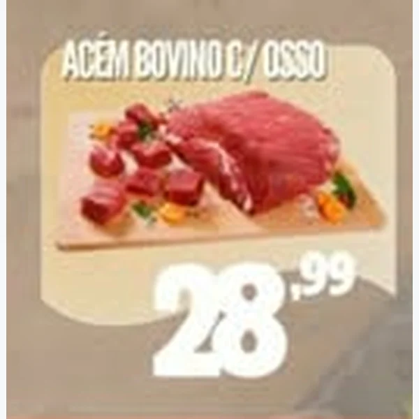Acém Bovino C/ Osso
