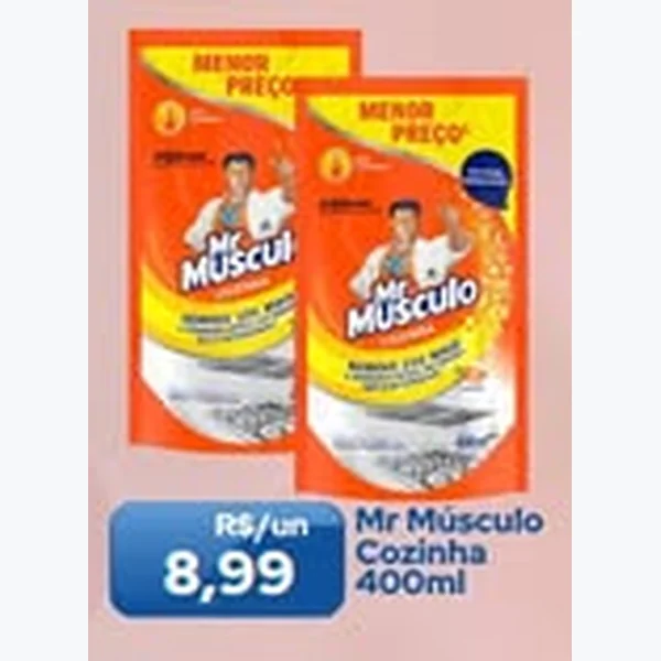 Limpador Cozinha Mr Músculo 400 ml