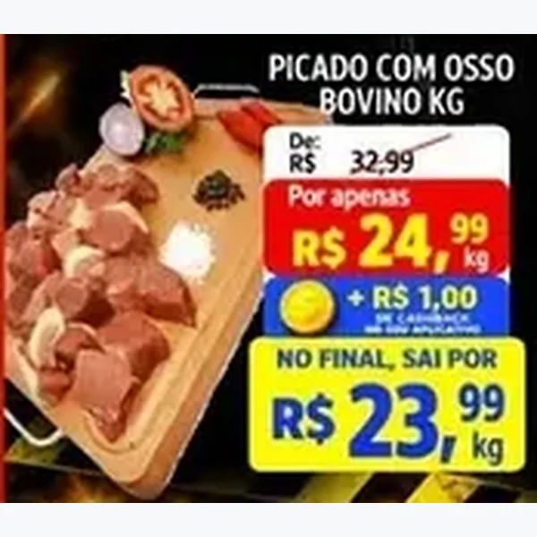 Recorte do encarte de Picado com Osso Bovino