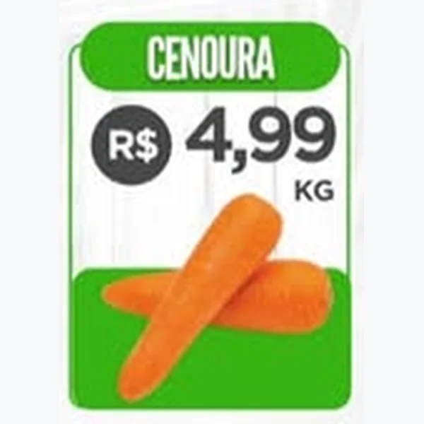 Recorte do encarte de Cenoura
