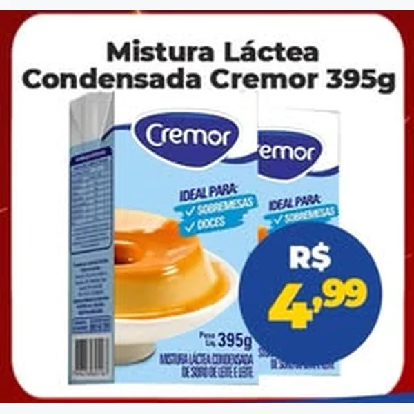 Mistura Láctea Condensada Cremor 395 g
