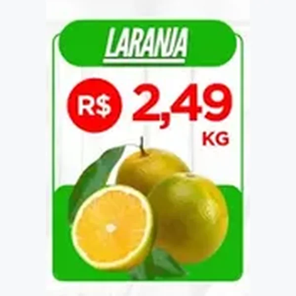 Recorte do encarte de Laranja