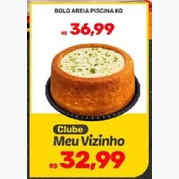 Recorte do encarte de Bolo Areia Piscina