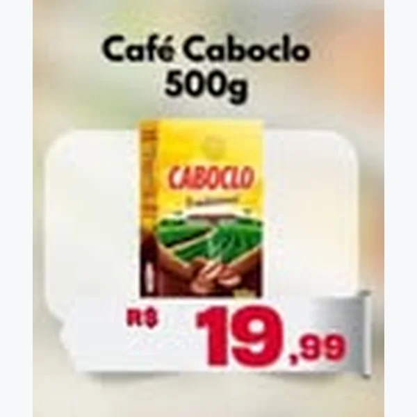 Recorte do encarte de Café Caboclo