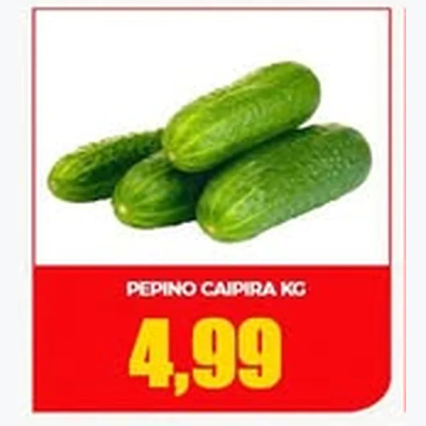 Recorte do encarte de Pepino Caipira