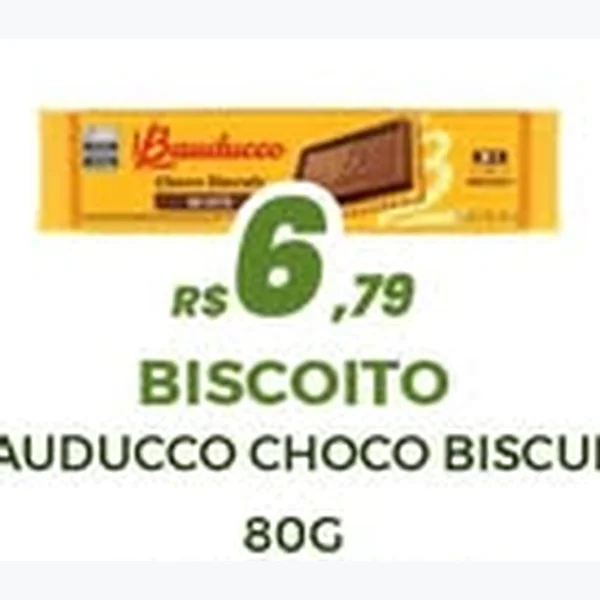Biscoito Choco Biscuit Bauducco 80 g