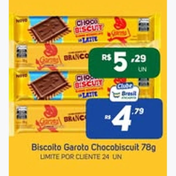 Chocobiscuit Garoto 78 g