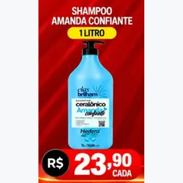 Shampoo Ceralônico Elas Brilham 1 L