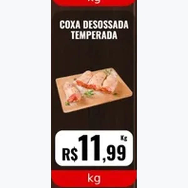 Coxa Desossada Temperada