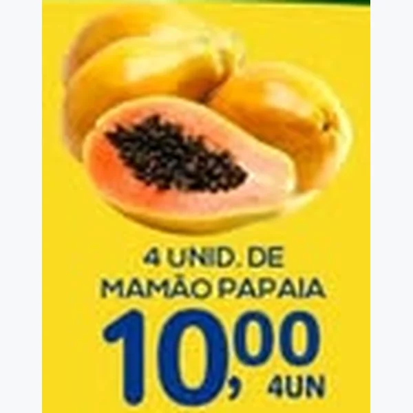 Recorte do encarte de Mamão Papaia