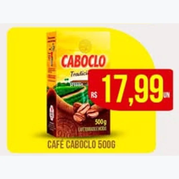 Recorte do encarte de Café Tradicional Caboclo 500 g