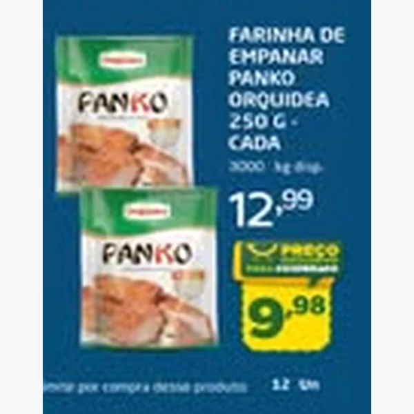 Farinha de Empanar Panko Orquidea 250 g