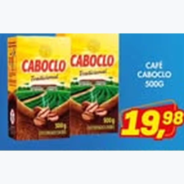Recorte do encarte de Café Tradicional Caboclo 500 g