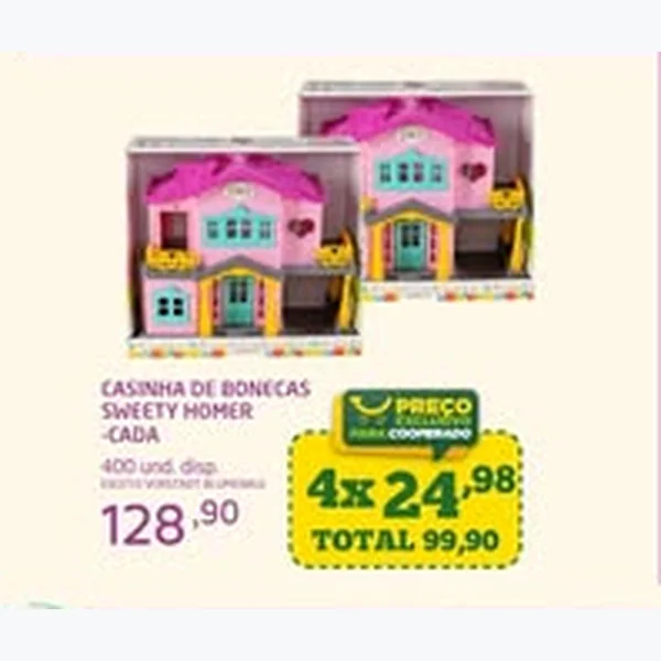 Casinha de Bonecas Sweety Homer