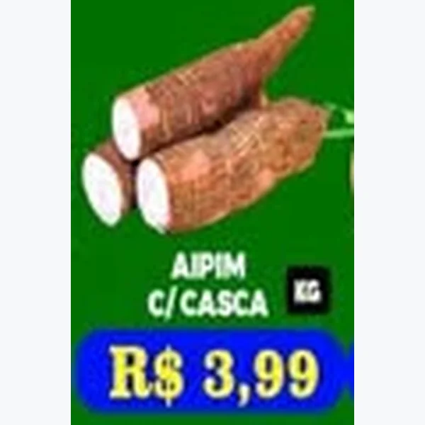 Aipim C/casca