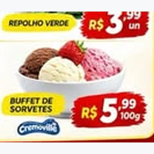 Buffet de Sorvetes Cremoville