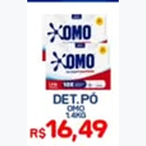 Detergente em Pó Omo 1,4 kg