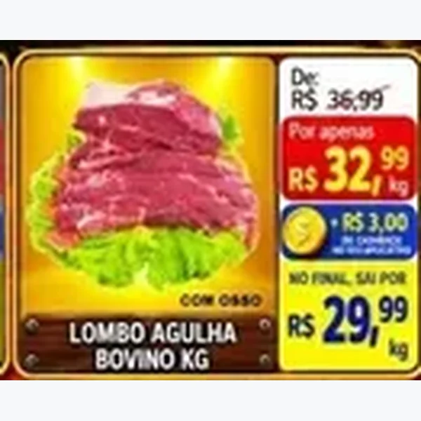 Lombo Agulha Bovino