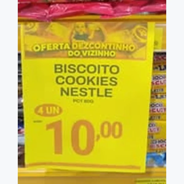 Biscoito Cookies Nestlé 60 g