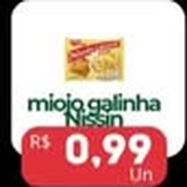 Miojo Galinha Nissin