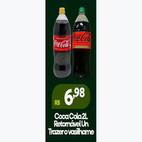 Refrigerante Coca-Cola 2 L