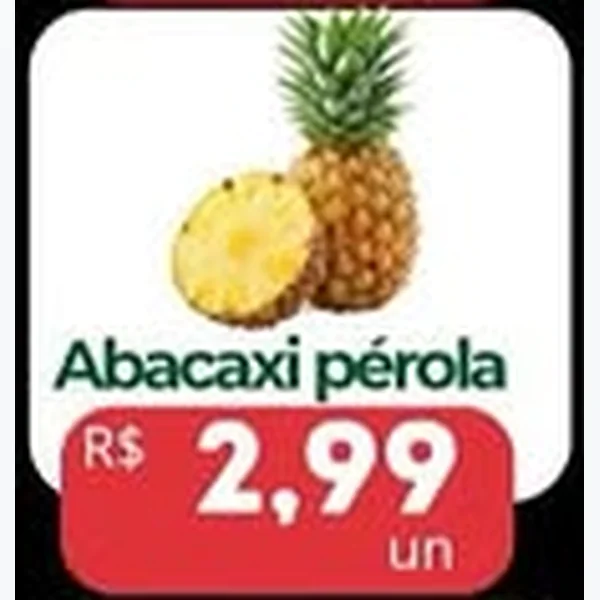 Recorte do encarte de Abacaxi Pérola