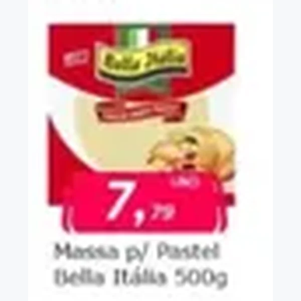 Massa P/ Pastel Bella Itália 500 g
