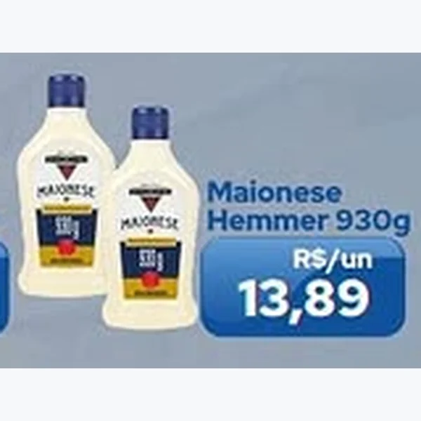 Maionese Hemmer 930 g