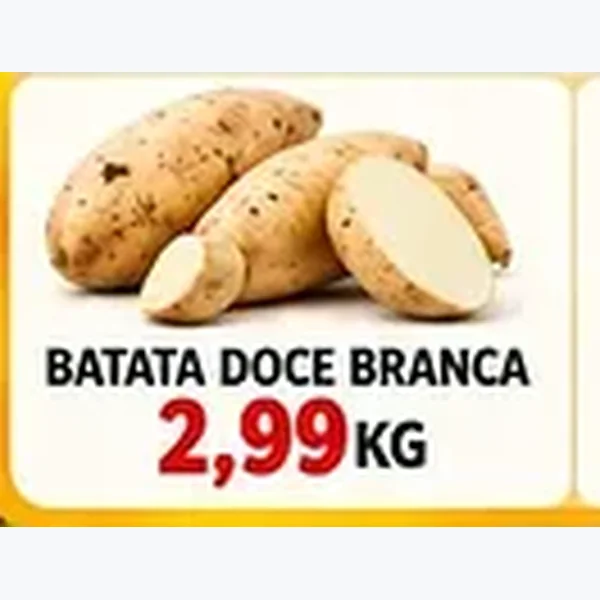 Recorte do encarte de Batata Doce Branca