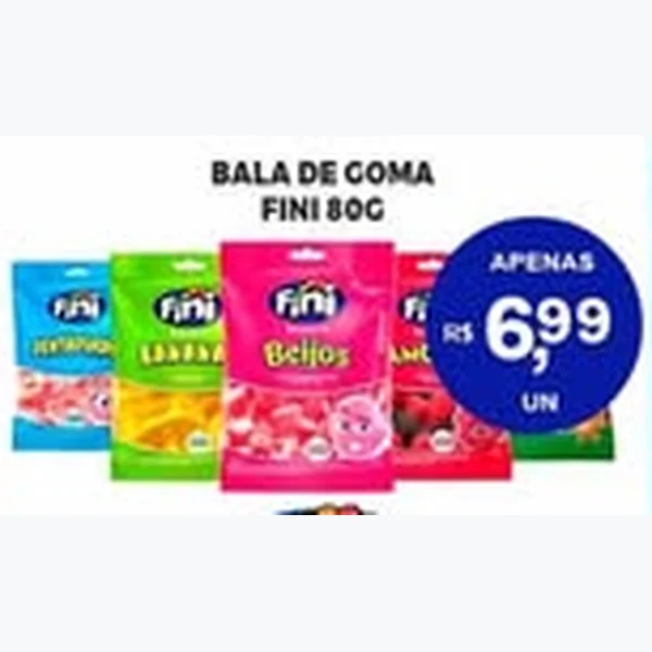 Bala de Goma Fini 80 g