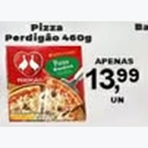 Recorte do encarte de Pizza Perdigão 460 g