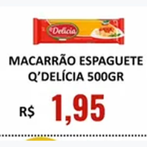 Macarrão Espaguete Q'Delícia 500 g