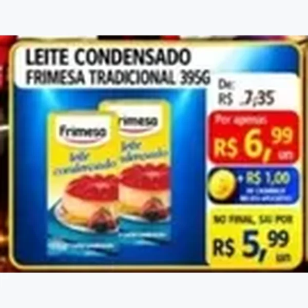 Leite Condensado Tradicional Frimesa 395 g