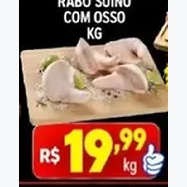 Rabo Suíno com Osso