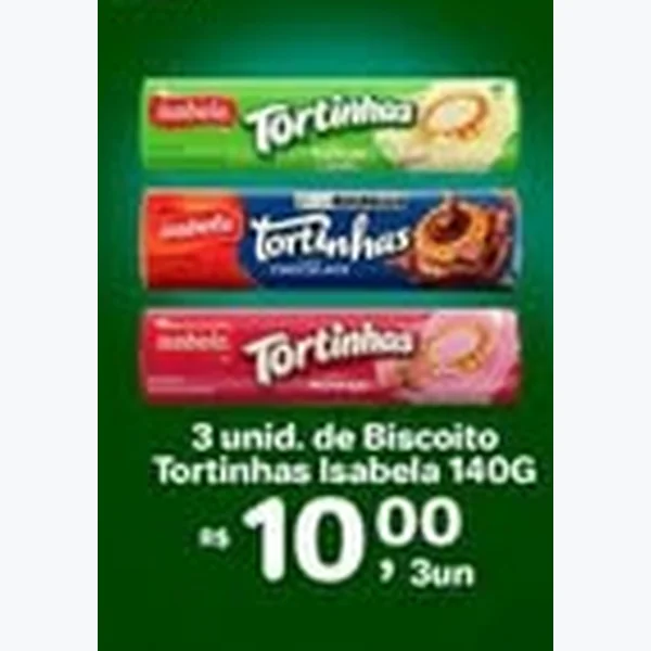 Biscoito Tortinhas Isabela 140 g