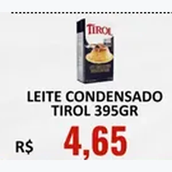 Leite Condensado Tirol 395 g