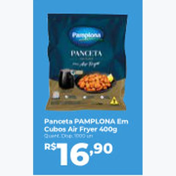 Panceta em Cubos Air Fryer PAMPLONA 400 g