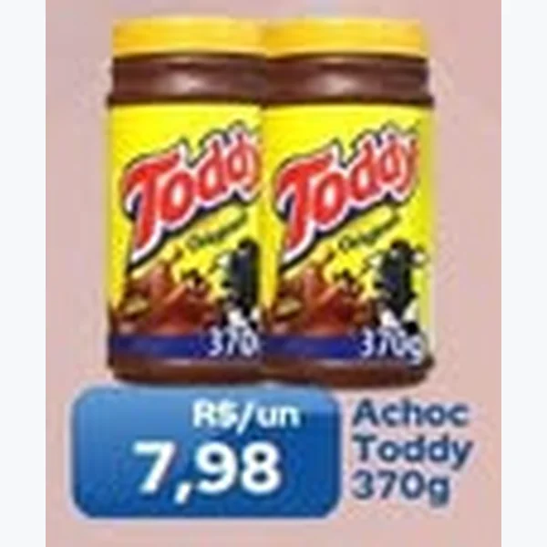 Recorte do encarte de Achocolatado Toddy 370 g