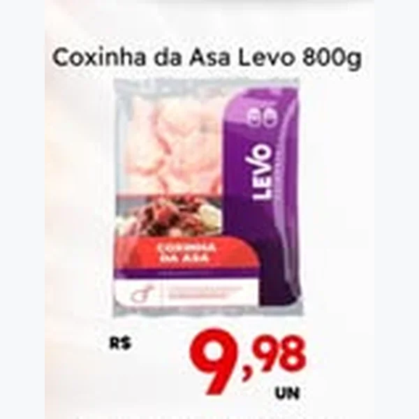 Recorte do encarte de Coxinha da Asa 800 g