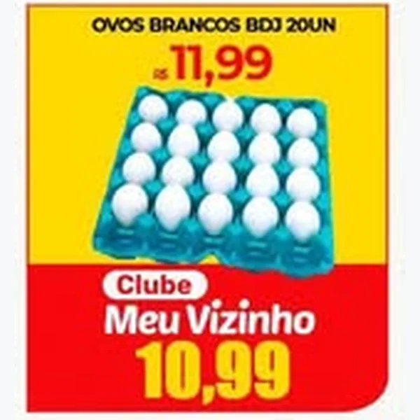 Ovos Brancos 20 un