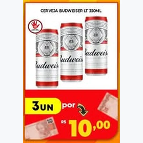 Cerveja Budweiser 350 ml